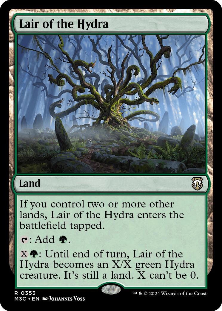 Lair of the Hydra [Modern Horizons 3 Commander] | Chromatic Games