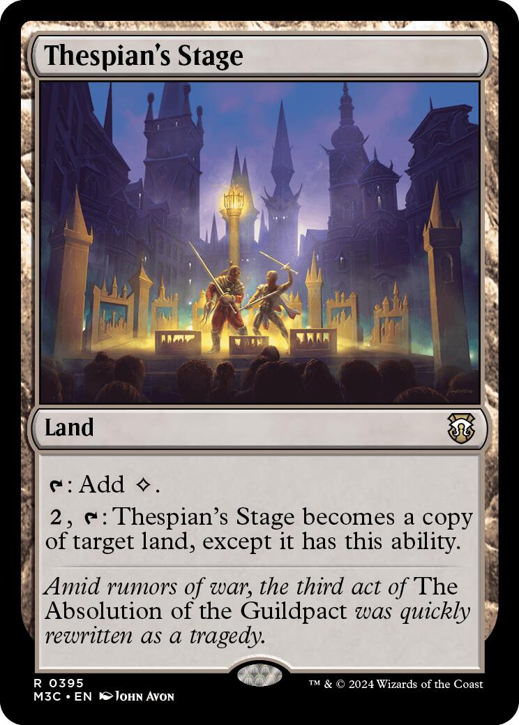 Thespian's Stage [Modern Horizons 3 Commander] | Chromatic Games