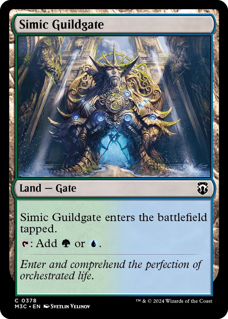 Simic Guildgate [Modern Horizons 3 Commander] | Chromatic Games