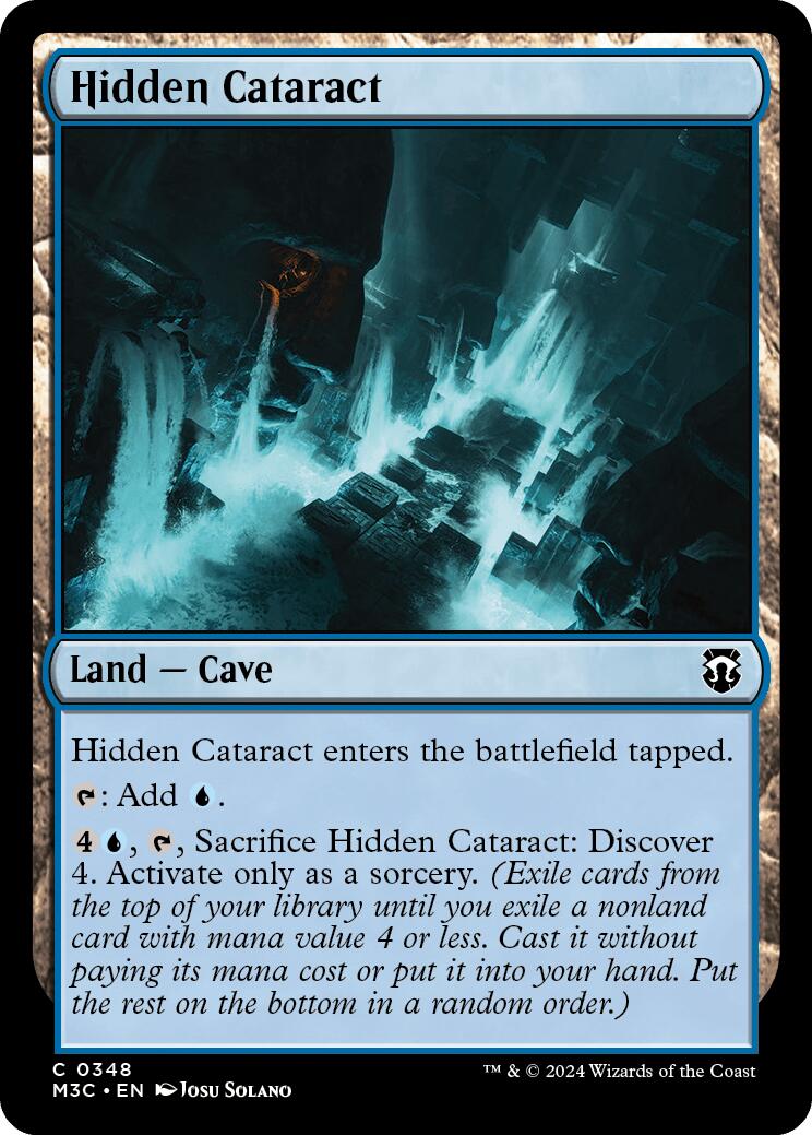 Hidden Cataract [Modern Horizons 3 Commander] | Chromatic Games