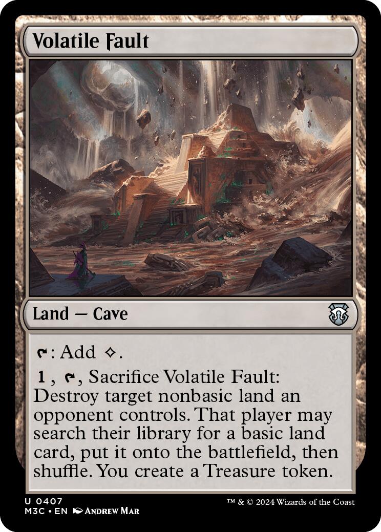 Volatile Fault [Modern Horizons 3 Commander] | Chromatic Games