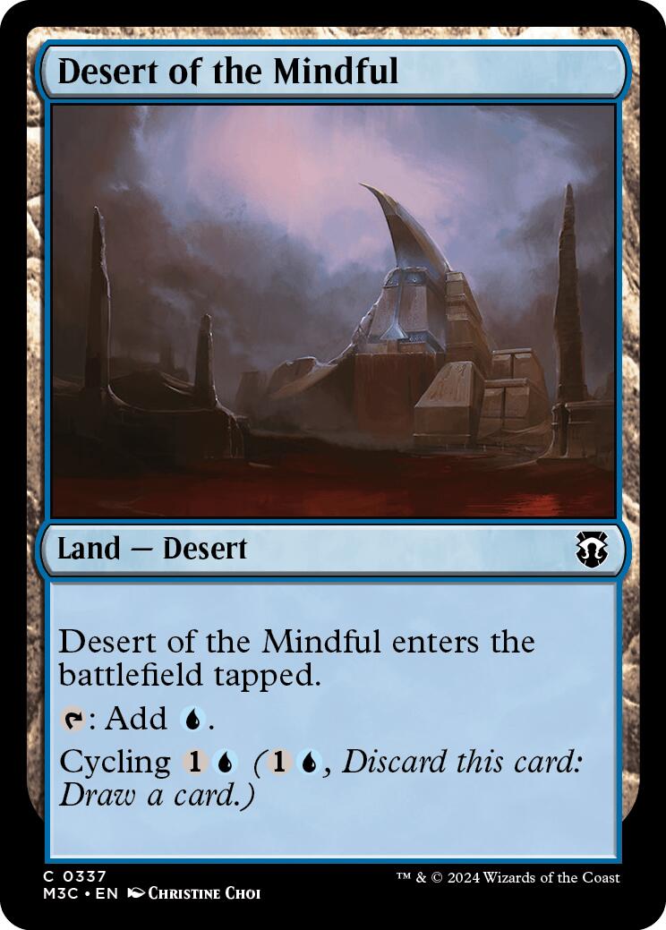 Desert of the Mindful [Modern Horizons 3 Commander] | Chromatic Games