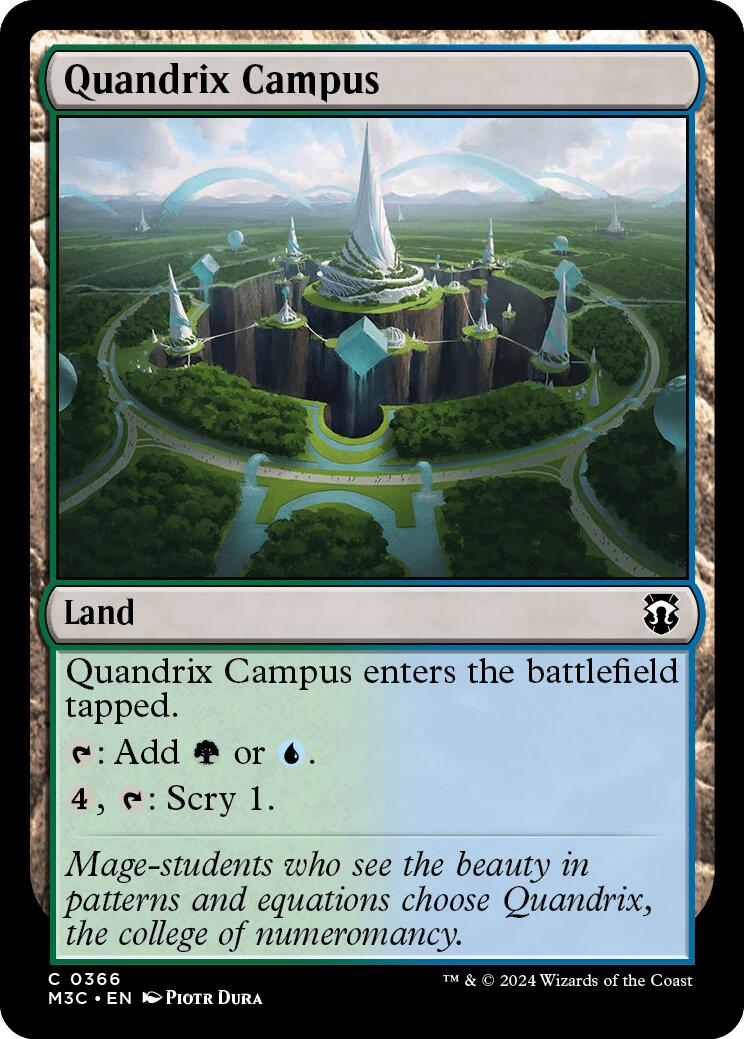 Quandrix Campus [Modern Horizons 3 Commander] | Chromatic Games