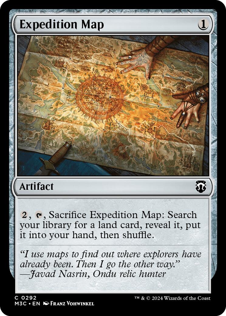 Expedition Map [Modern Horizons 3 Commander] | Chromatic Games