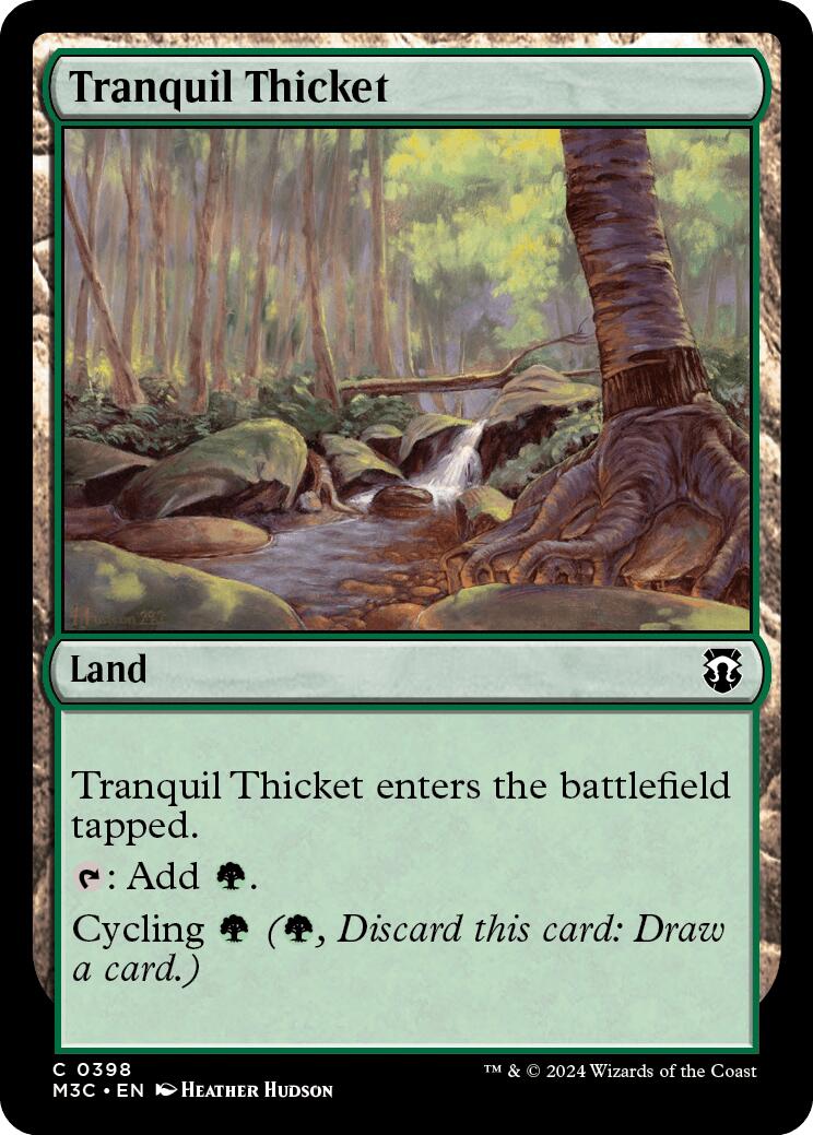 Tranquil Thicket [Modern Horizons 3 Commander] | Chromatic Games