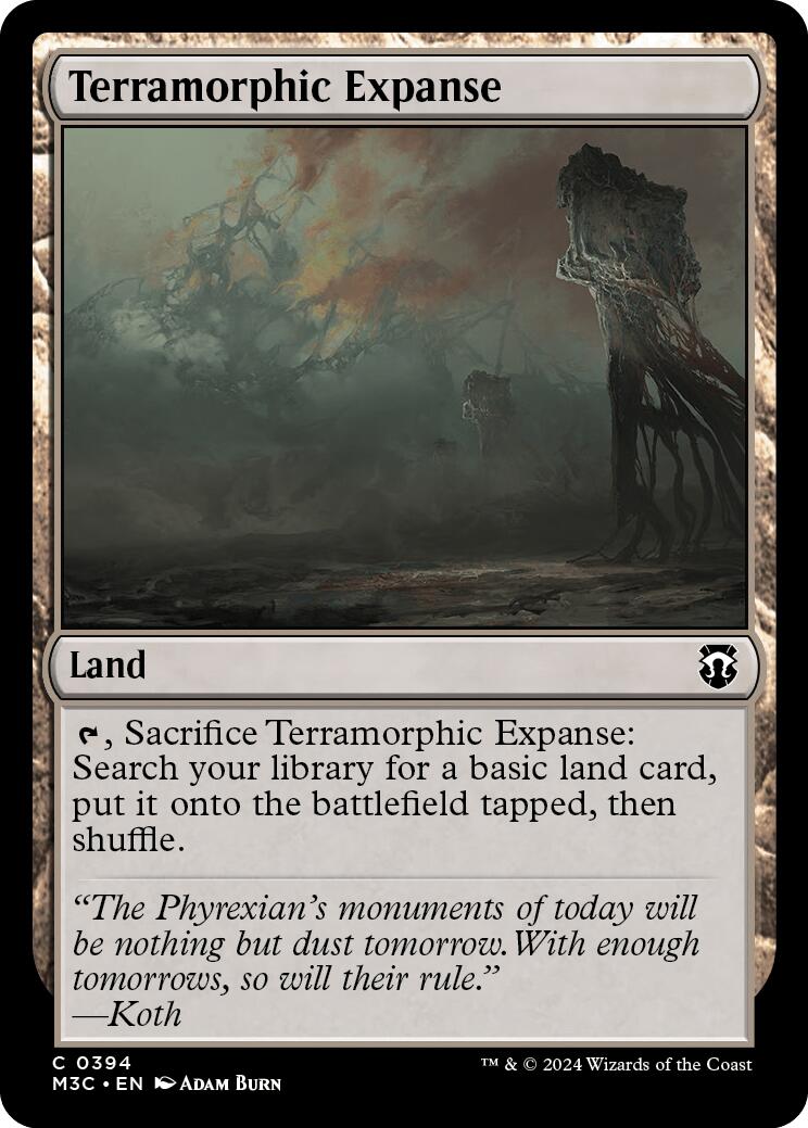 Terramorphic Expanse [Modern Horizons 3 Commander] | Chromatic Games