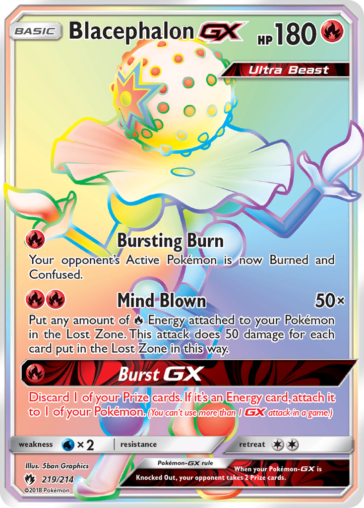 Blacephalon GX (219/214) [Sun & Moon: Lost Thunder] | Chromatic Games