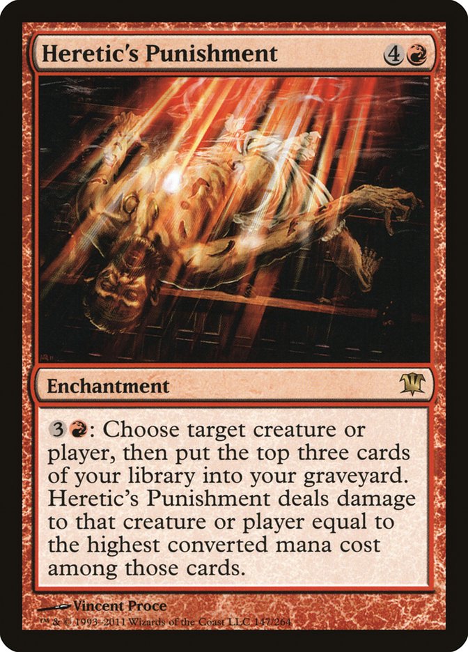 Heretic's Punishment 147/264 (Innistrad)  - Foil | Chromatic Games
