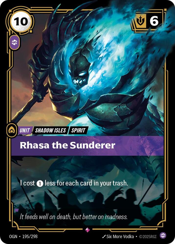 Rhasa the Sunderer 195/298 (Origins)  - Foil | Chromatic Games