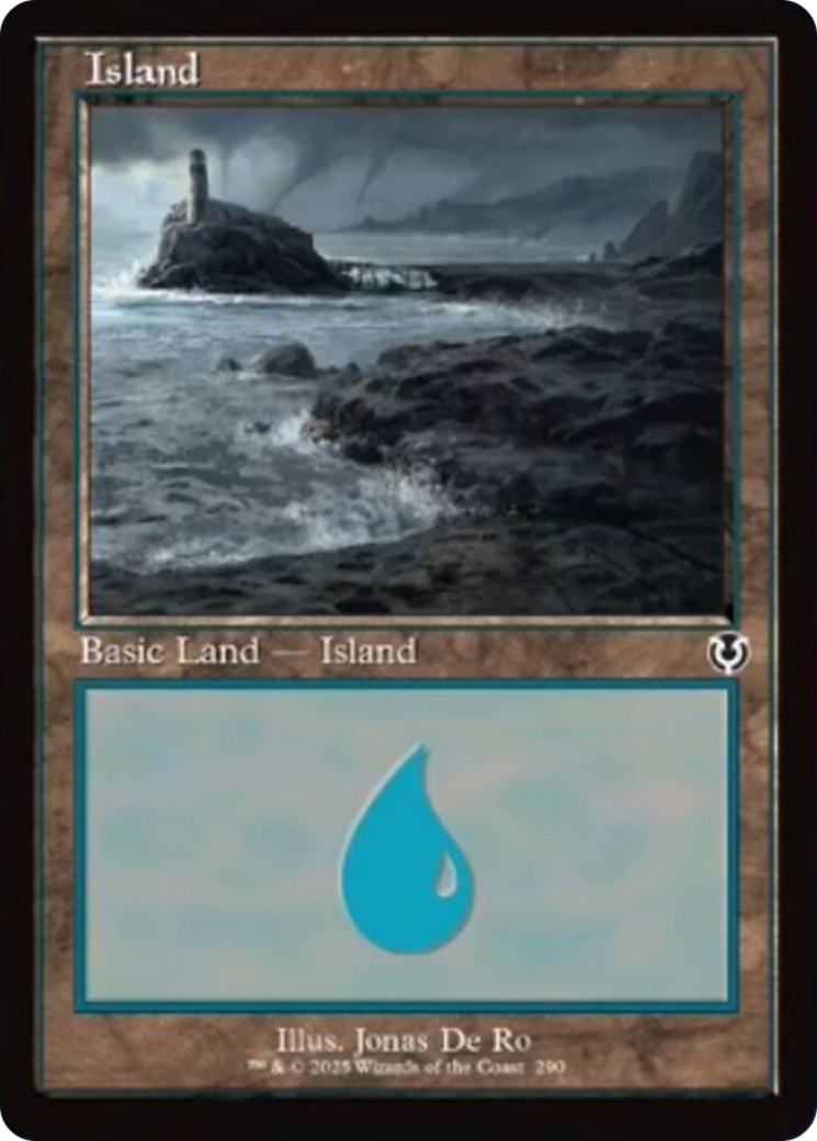 Island (290) (Retro Frame) [Innistrad Remastered] | Chromatic Games