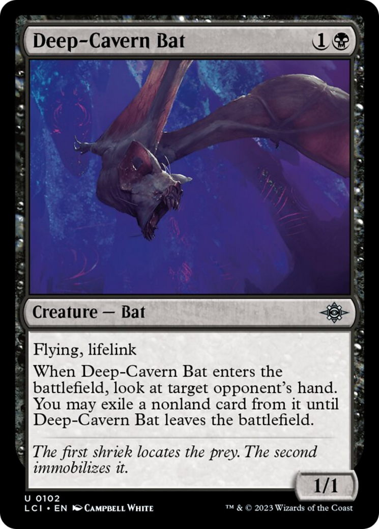 Deep-Cavern Bat [The Lost Caverns of Ixalan] | Chromatic Games