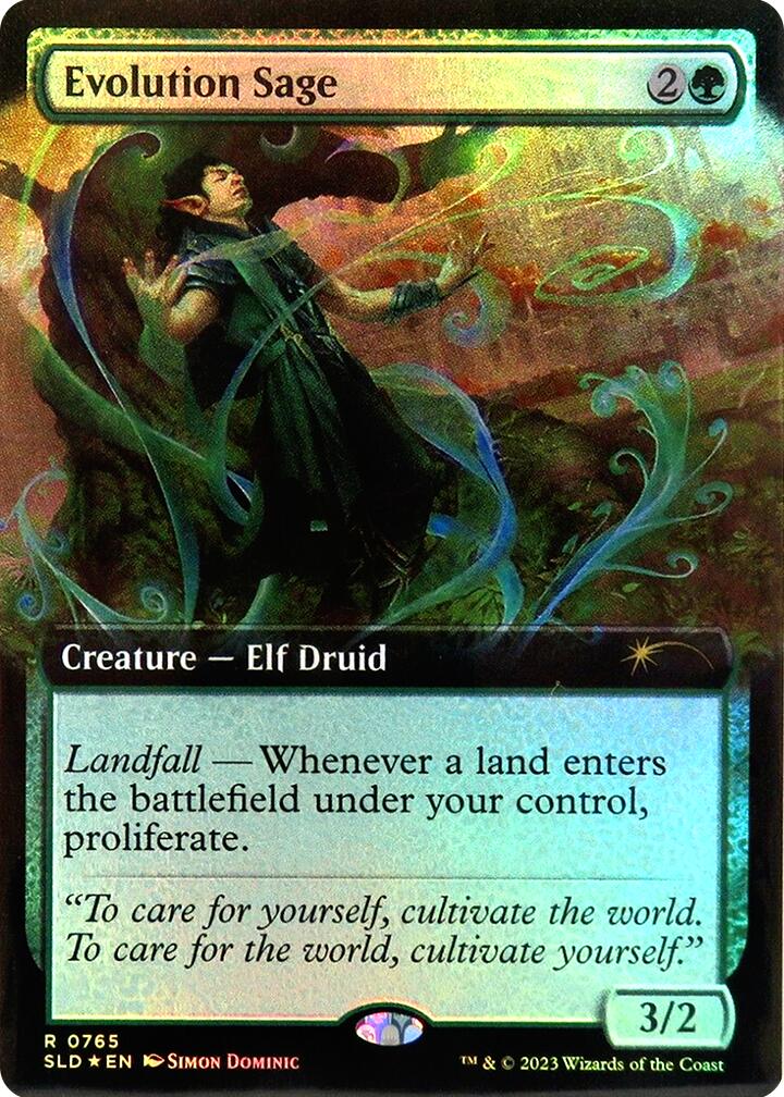 Evolution Sage (Extended Art) [Secret Lair Drop Series] | Chromatic Games