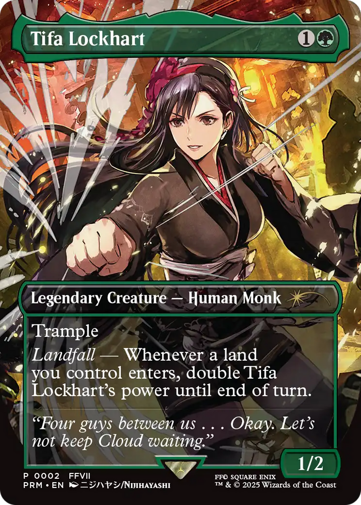 Tifa Lockhart (Borderless) [MagicFest 2025] | Chromatic Games