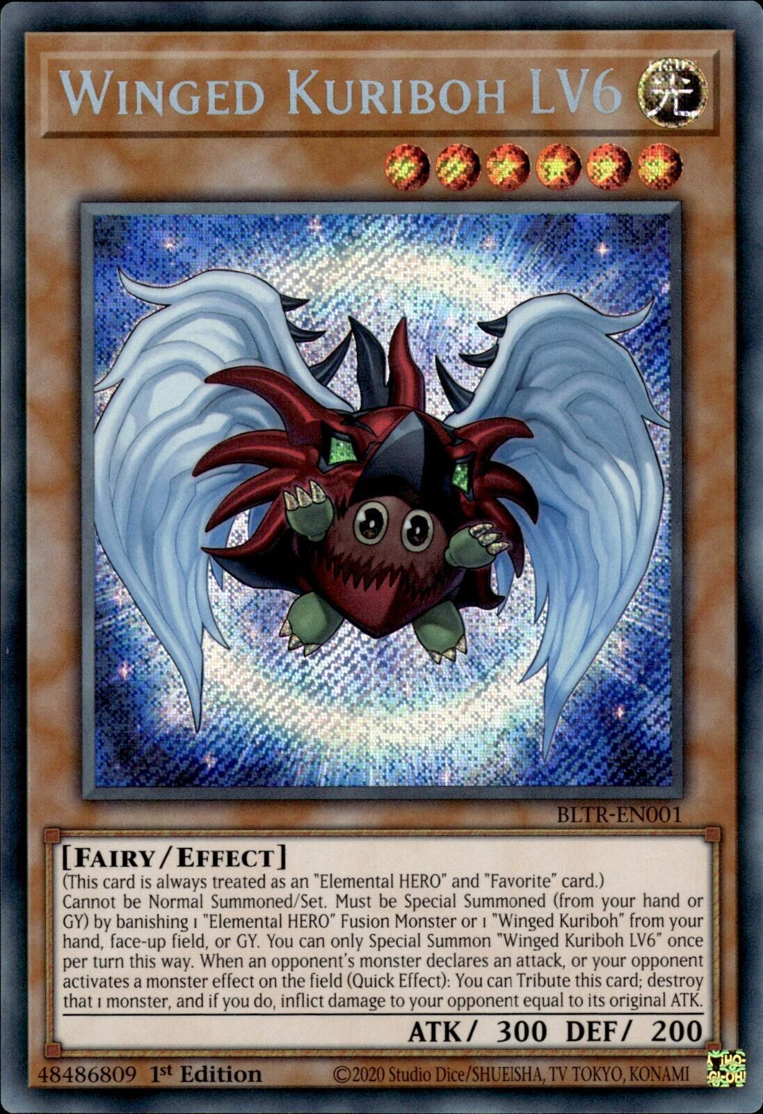 Winged Kuriboh LV6 [BLTR-EN001] Secret Rare | Chromatic Games