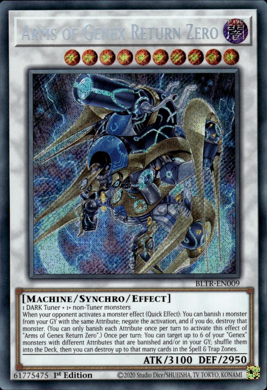 Arms of Genex Return Zero [BLTR-EN009] Secret Rare | Chromatic Games