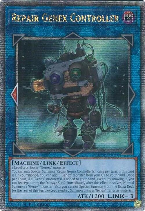 Repair Genex Controller (Quarter Century Secret Rare) [BLTR-EN010] Quarter Century Secret Rare | Chromatic Games