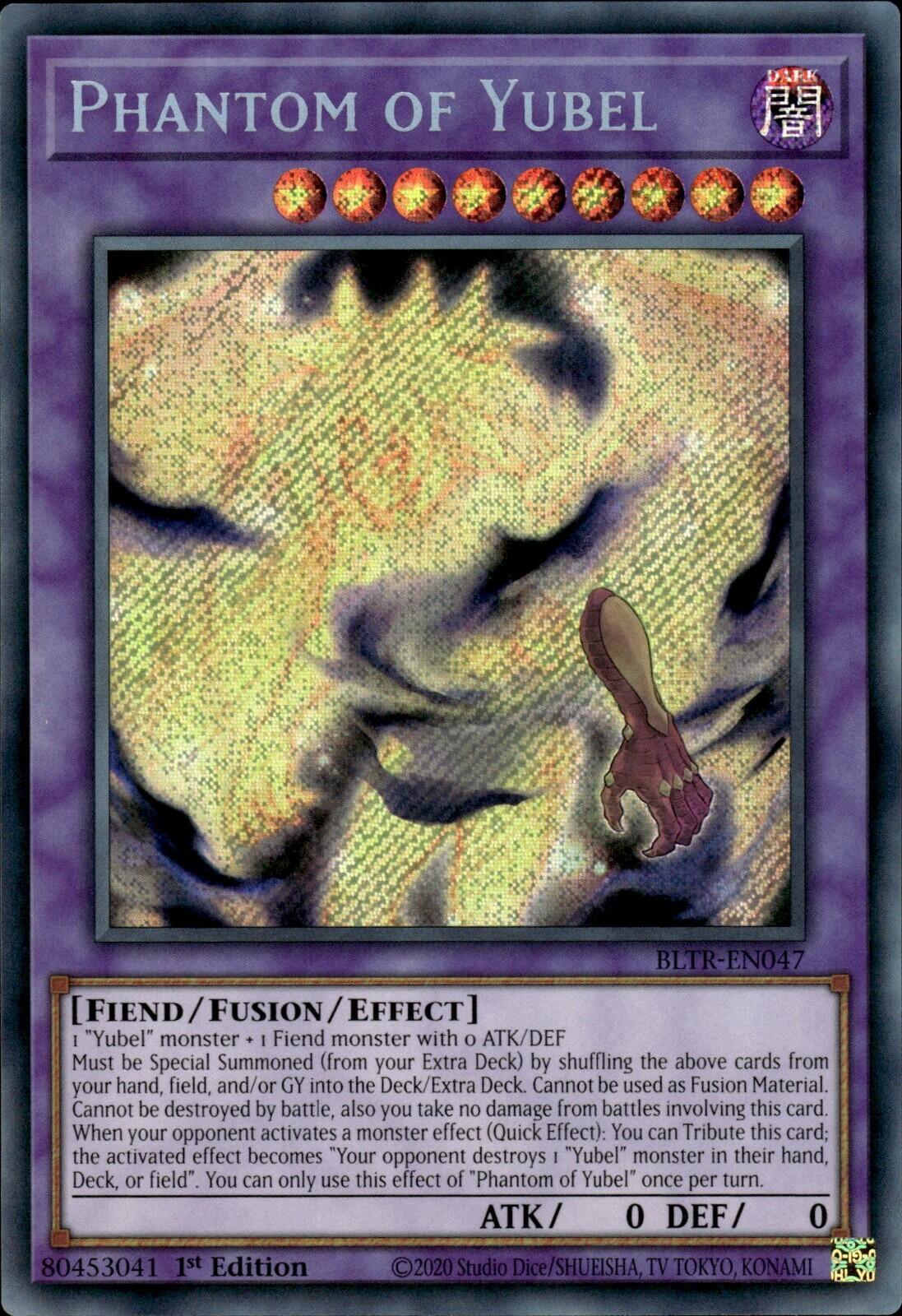 Phantom of Yubel [BLTR-EN047] Secret Rare | Chromatic Games