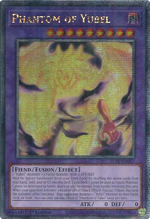 Phantom of Yubel (Quarter Century Secret Rare) [BLTR-EN047] Quarter Century Secret Rare | Chromatic Games