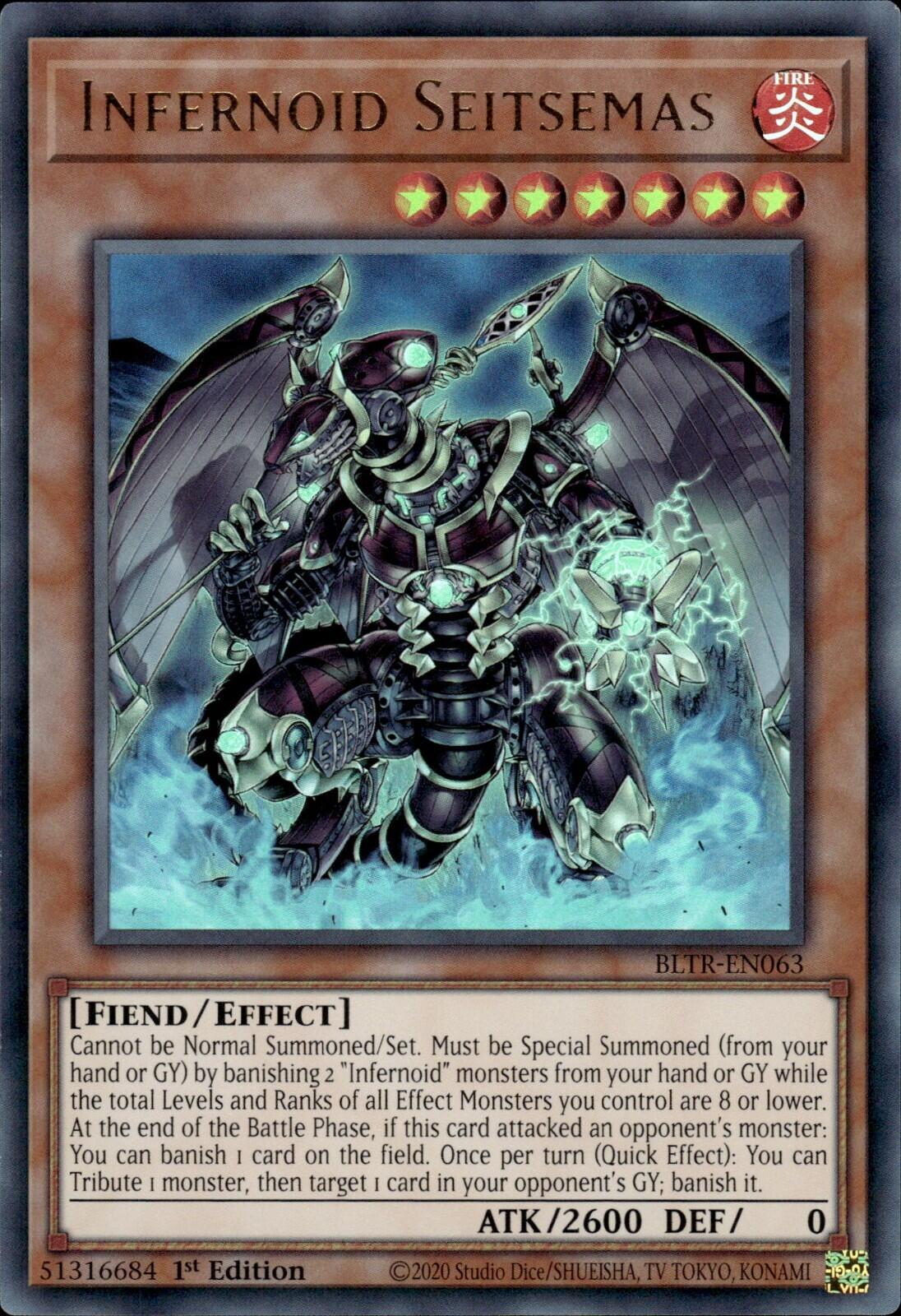 Infernoid Seitsemas [BLTR-EN063] Ultra Rare | Chromatic Games