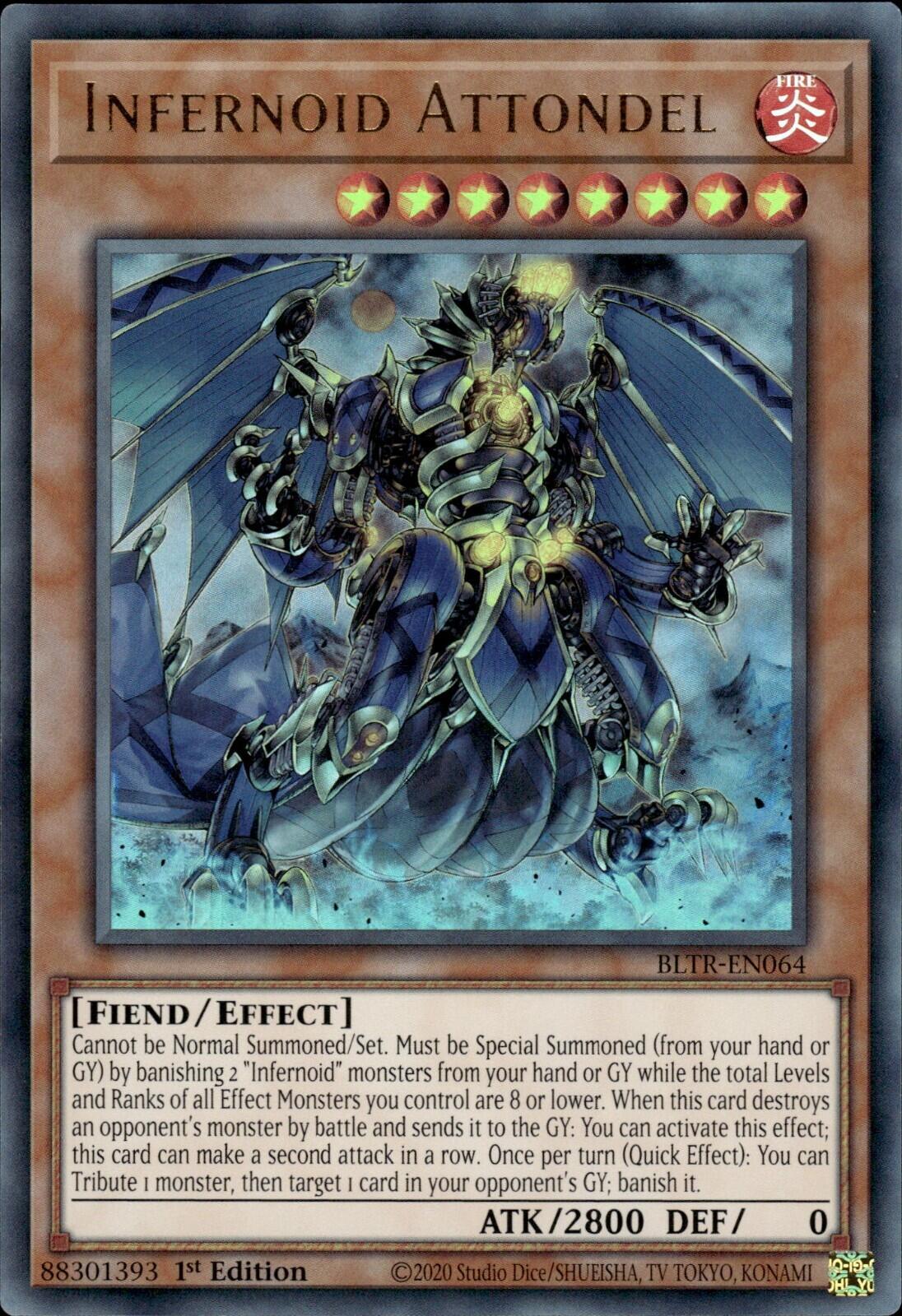 Infernoid Attondel [BLTR-EN064] Ultra Rare | Chromatic Games