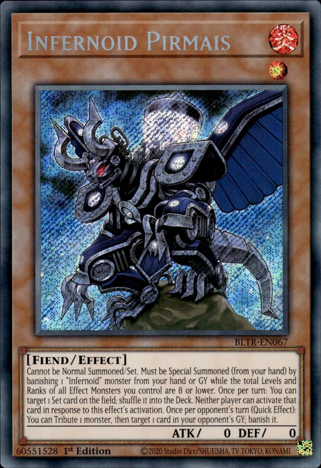 Infernoid Pirmais [BLTR-EN067] Secret Rare | Chromatic Games