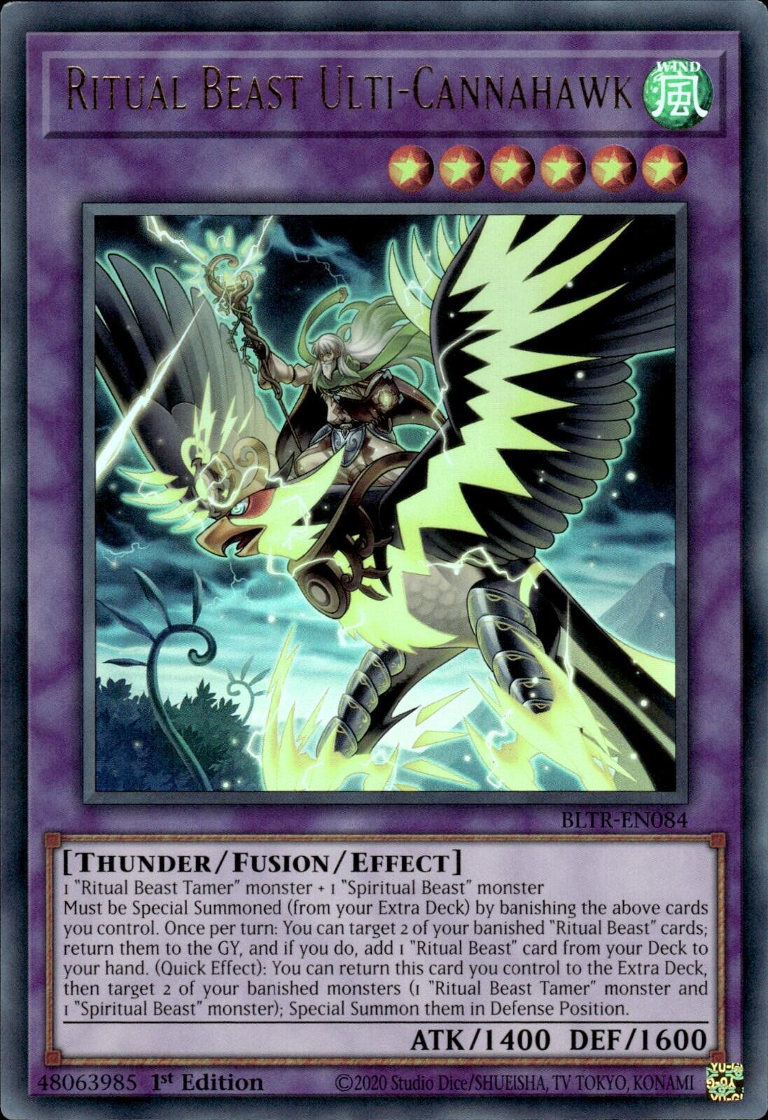 Ritual Beast Ulti-Cannahawk [BLTR-EN084] Ultra Rare | Chromatic Games