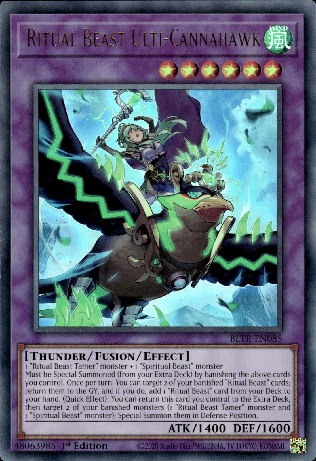 Ritual Beast Ulti-Cannahawk (Alternate Art) [BLTR-EN085] Ultra Rare | Chromatic Games