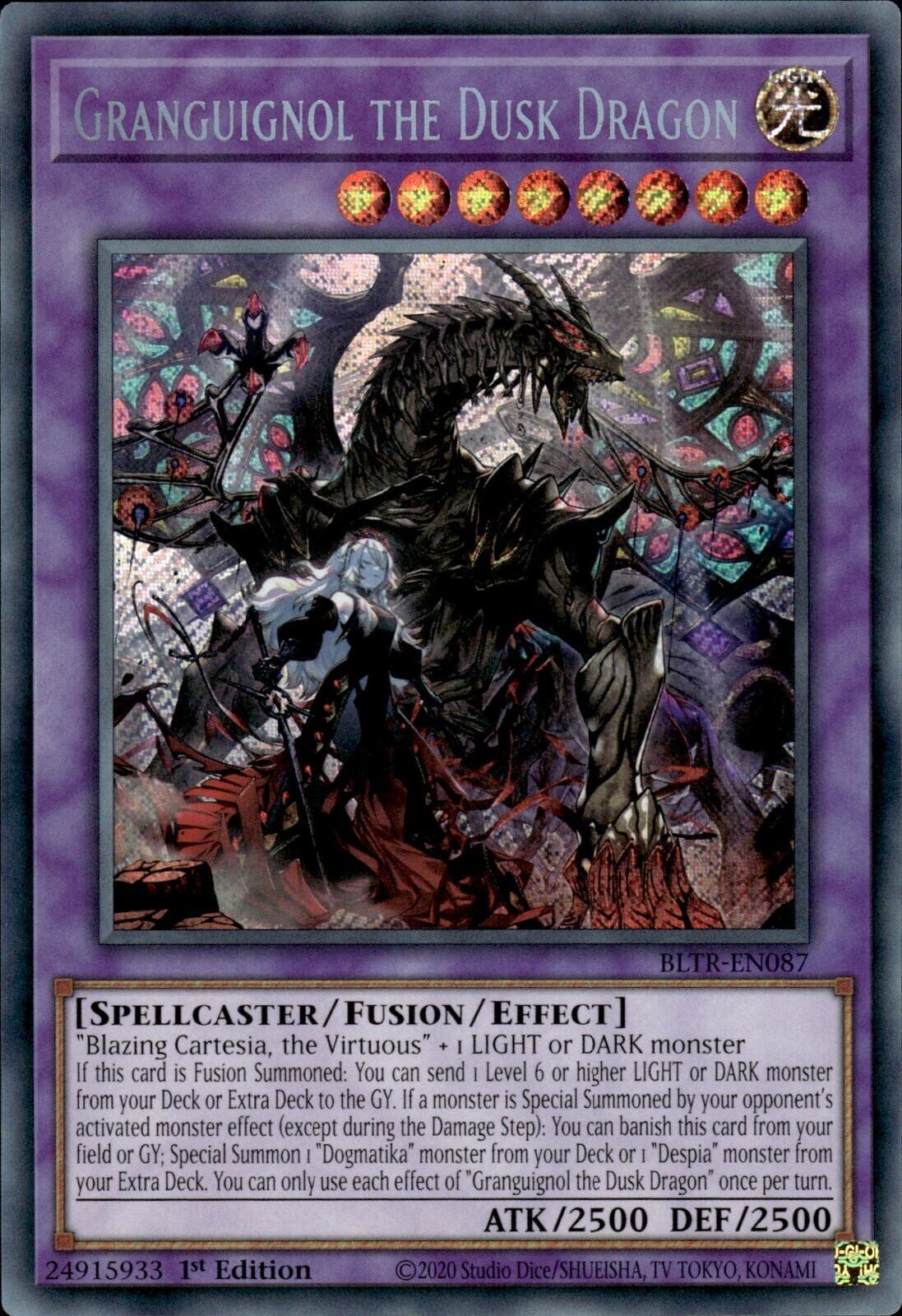 Granguignol the Dusk Dragon [BLTR-EN087] Secret Rare | Chromatic Games