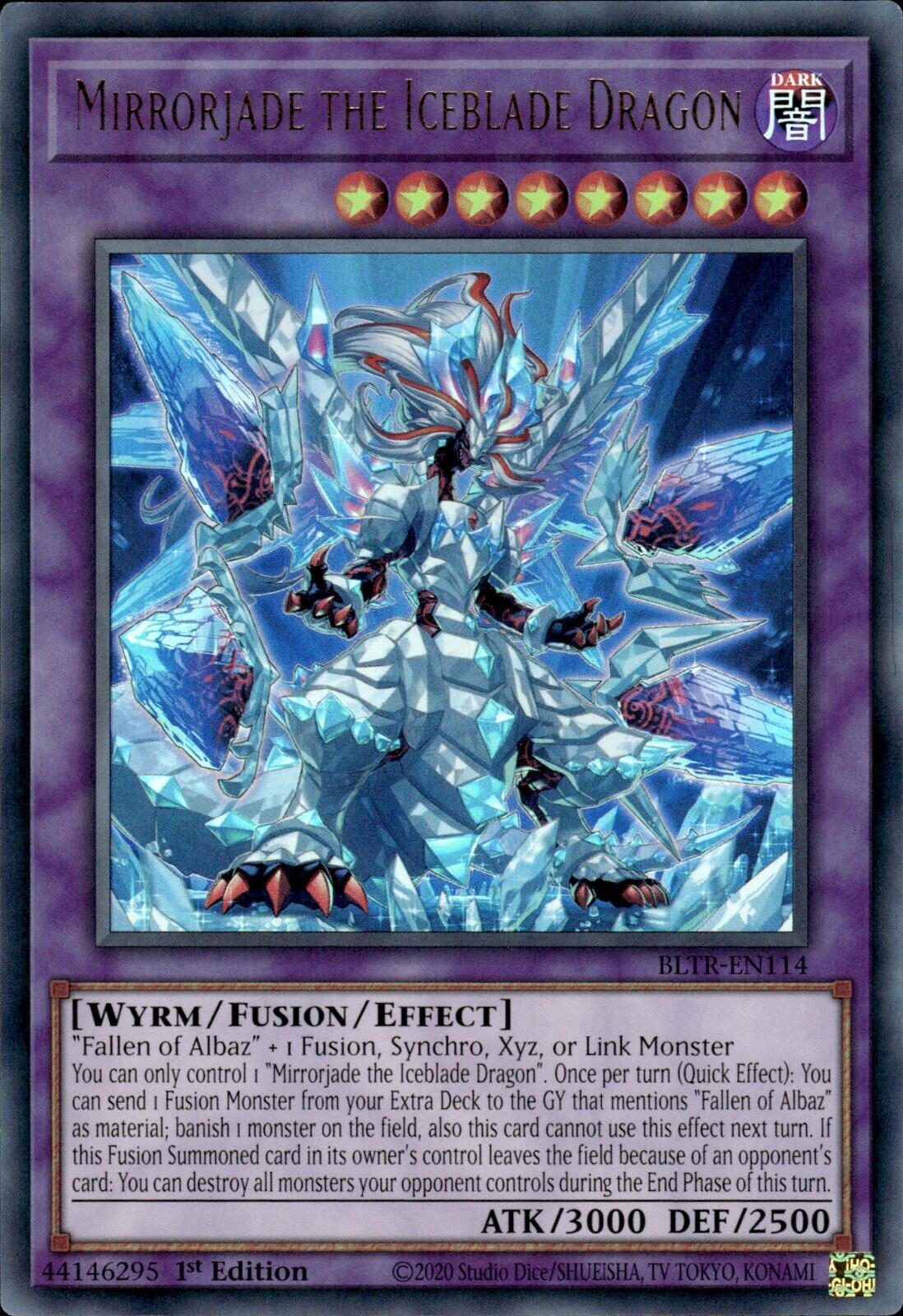 Mirrorjade the Iceblade Dragon [BLTR-EN114] Ultra Rare | Chromatic Games
