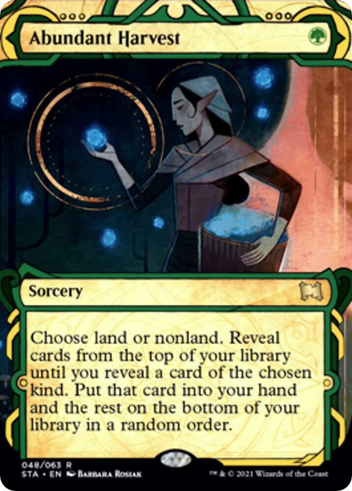 Abundant Harvest 48 (Strixhaven: Mystical Archive)  | Chromatic Games