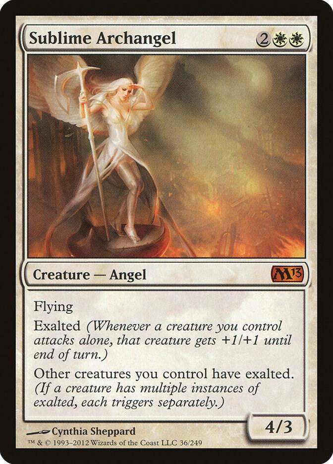 Sublime Archangel 36/249 (Magic 2013 (M13))  | Chromatic Games