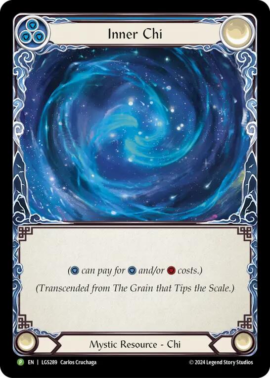 The Grain that Tips the Scale // Inner Chi [LGS289] (Promo)  Rainbow Foil | Chromatic Games