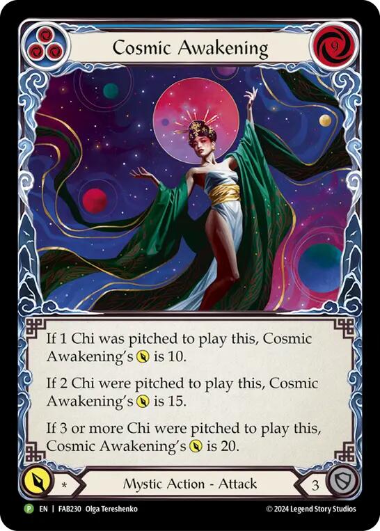Cosmic Awakening [MST076] (Promo)  Cold Foil | Chromatic Games