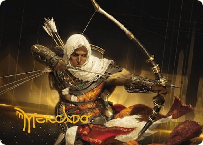 Bayek of Siwa Art Card (Gold-Stamped Signature) [Assassin's Creed Art Series] | Chromatic Games