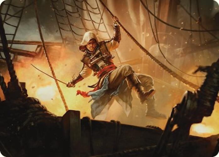 Edward Kenway Art Card [Assassin's Creed Art Series] | Chromatic Games