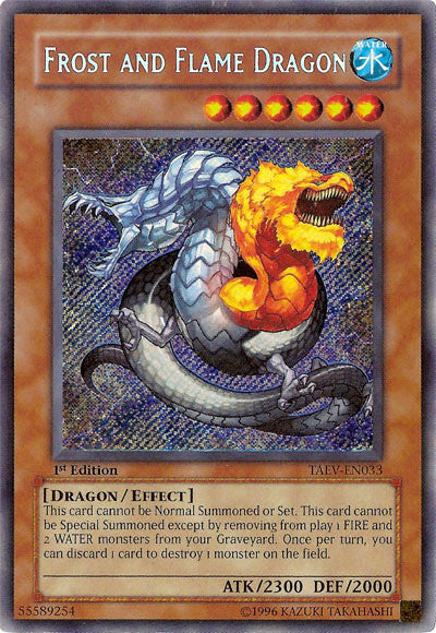 Frost and Flame Dragon [TAEV-EN033] Secret Rare | Chromatic Games