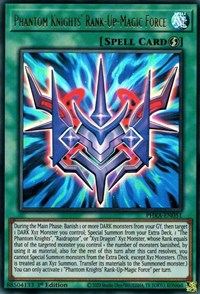 Phantom Knights' Rank-Up-Magic Force [PHRA-EN051] Ultra Rare | Chromatic Games