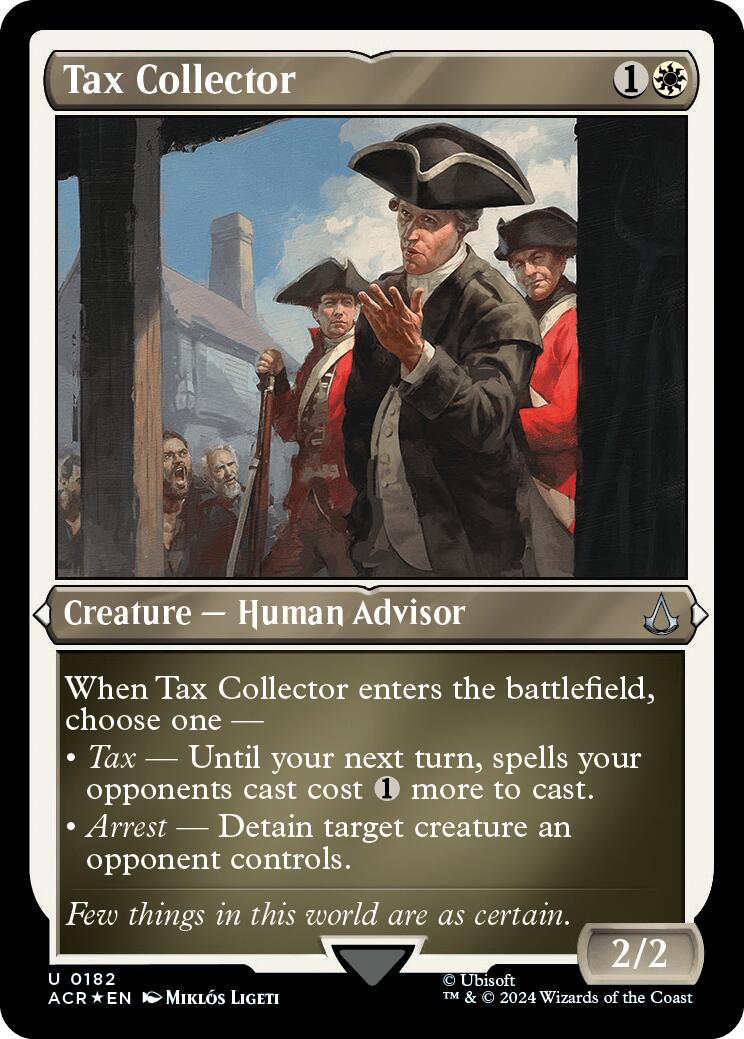 Tax Collector (Foil Etched) [Assassin's Creed] | Chromatic Games