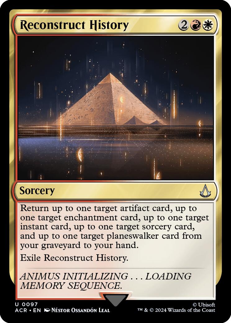 Reconstruct History [Assassin's Creed] | Chromatic Games