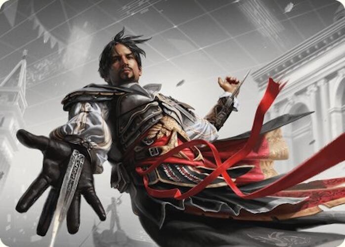 Ezio Auditore da Firenze Art Card [Assassin's Creed Art Series] | Chromatic Games