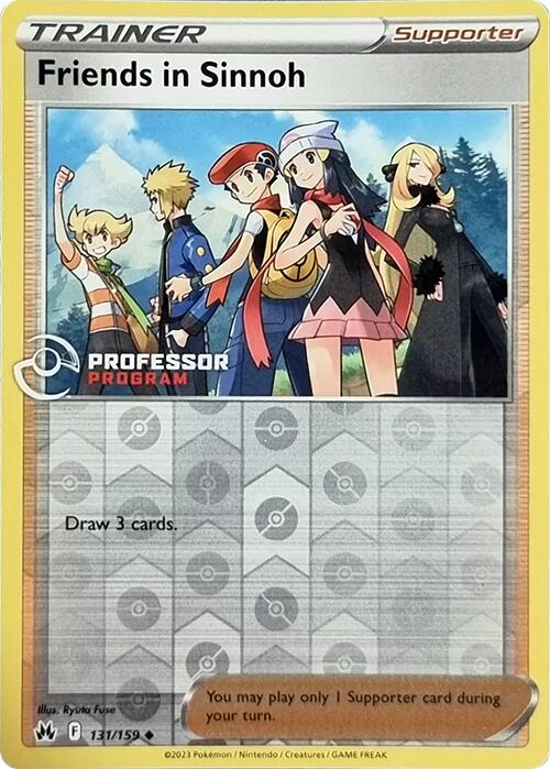 Friends in Sinnoh (131/159) (2023) [Professor Program Promos] | Chromatic Games