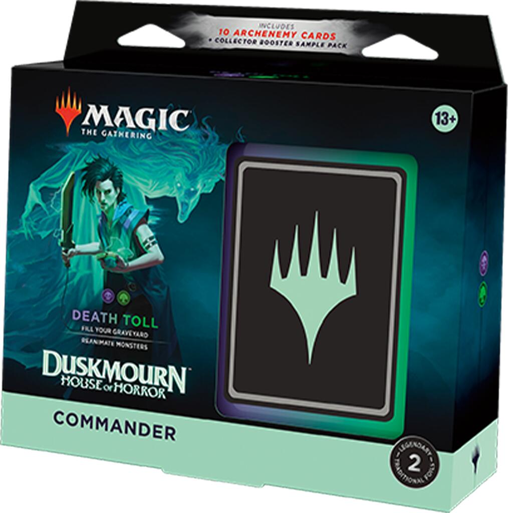 Duskmourn: House of Horror - Death Toll Commander Deck | Chromatic Games