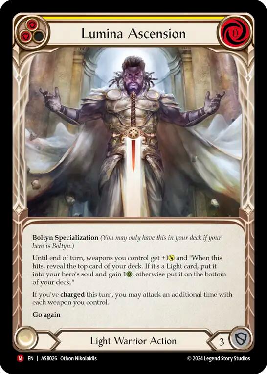 Lumina Ascension [ASB026] (Armory Deck: Boltyn) | Chromatic Games