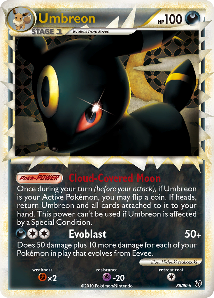 Umbreon (86/90) [HeartGold & SoulSilver: Undaunted] | Chromatic Games