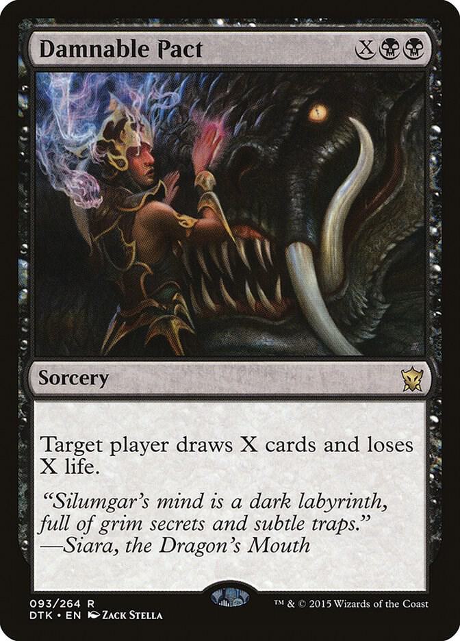 Damnable Pact 93 (Dragons of Tarkir)  | Chromatic Games