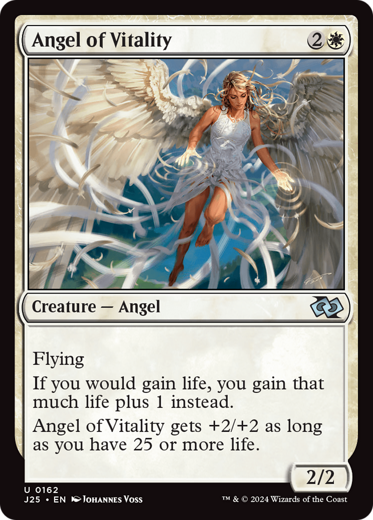 Angel of Vitality [Foundations Jumpstart] | Chromatic Games