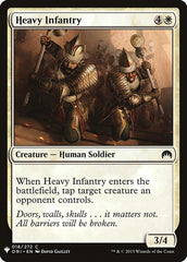 Heavy Infantry [Mystery Booster] | Chromatic Games