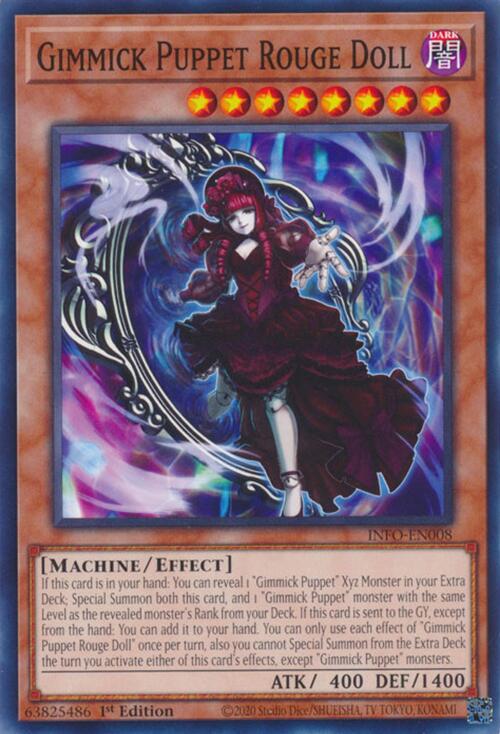 Gimmick Puppet Rouge Doll [INFO-EN008] Common | Chromatic Games