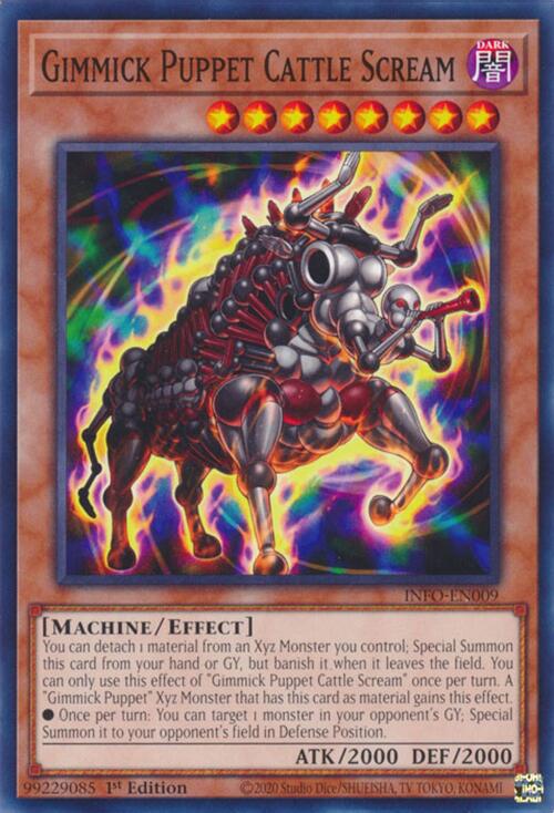 Gimmick Puppet Cattle Scream [INFO-EN009] Common | Chromatic Games