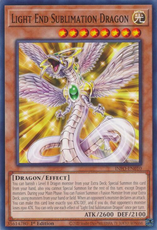 Light End Sublimation Dragon [INFO-EN010] Common | Chromatic Games